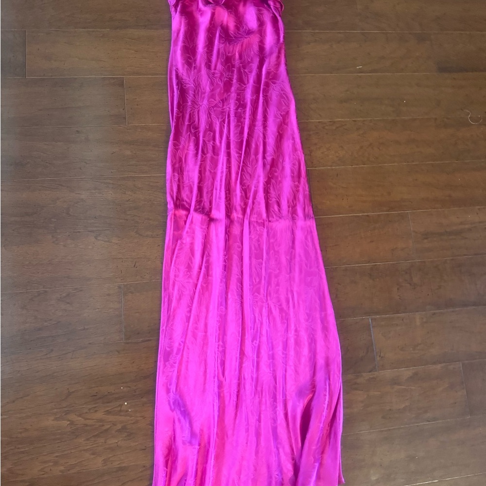 Vibrant Pink Maxi Dress
